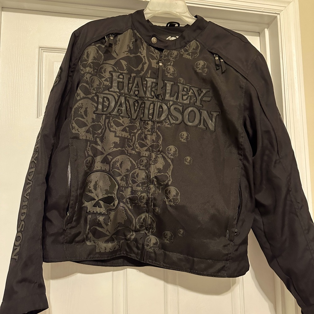 Harley-Davidson Vented Skulls Riding Jacket